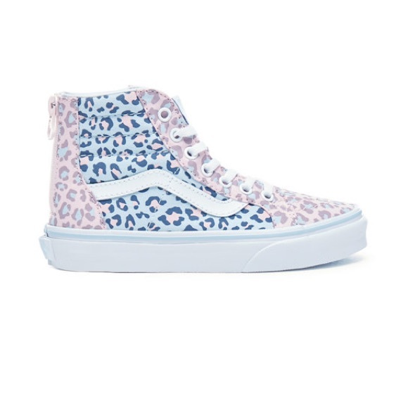 leopard print vans sk8 hi